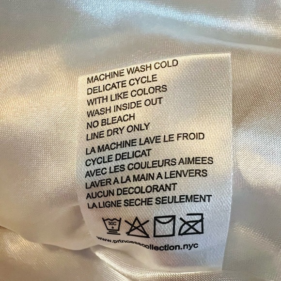 American Princess Floral Dress Size 2T White and Pastel Pink Floral Overlay - Picture 7 of 14